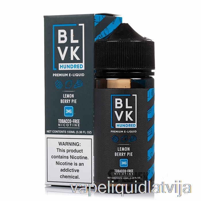 Citronu Ogu Pīrāgs - Blvk - 100ml 6mg Vape šķidrums